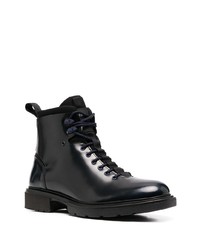 Bottes de loisirs en cuir noires BOSS