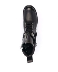 Bottes de loisirs en cuir noires Rick Owens