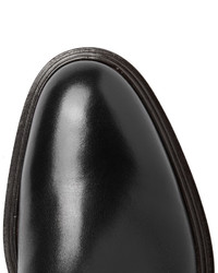 Bottes de loisirs en cuir noires Givenchy