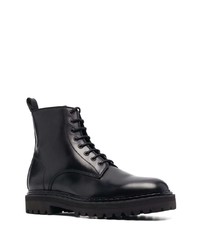 Bottes de loisirs en cuir noires Officine Creative