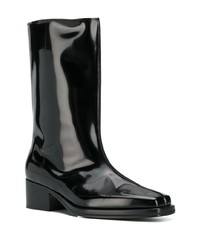 Bottes de loisirs en cuir noires Y/Project