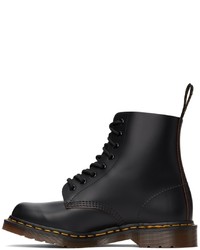 Bottes de loisirs en cuir noires Dr. Martens