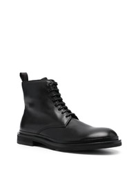 Bottes de loisirs en cuir noires Officine Creative