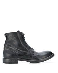 Bottes de loisirs en cuir noires Moma