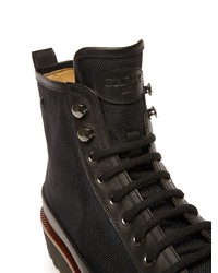 Bottes de loisirs en cuir noires Bally