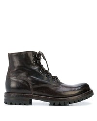 Bottes de loisirs en cuir noires Officine Creative