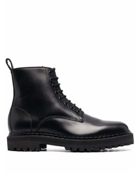 Bottes de loisirs en cuir noires Officine Creative