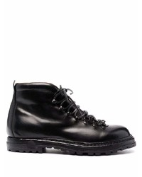 Bottes de loisirs en cuir noires Officine Creative