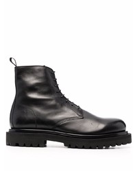 Bottes de loisirs en cuir noires Officine Creative