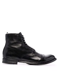 Bottes de loisirs en cuir noires Officine Creative