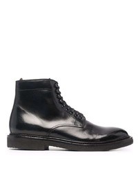 Bottes de loisirs en cuir noires Officine Creative