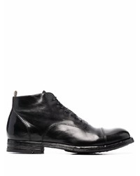 Bottes de loisirs en cuir noires Officine Creative