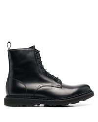 Bottes de loisirs en cuir noires Officine Creative