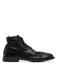 Bottes de loisirs en cuir noires Officine Creative