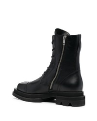 Bottes de loisirs en cuir noires JORDAN LUCA