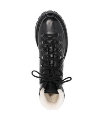 Bottes de loisirs en cuir noires Premiata