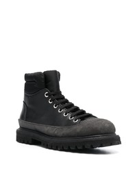 Bottes de loisirs en cuir noires Premiata