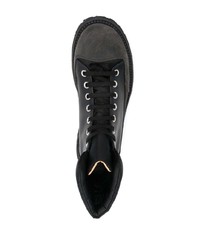 Bottes de loisirs en cuir noires Premiata