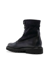 Bottes de loisirs en cuir noires Doucal's