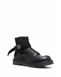 Bottes de loisirs en cuir noires Premiata