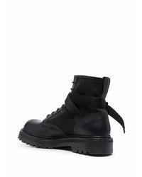 Bottes de loisirs en cuir noires Premiata