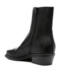 Bottes de loisirs en cuir noires Y/Project