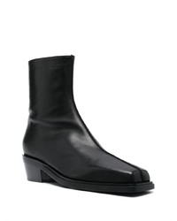 Bottes de loisirs en cuir noires Y/Project