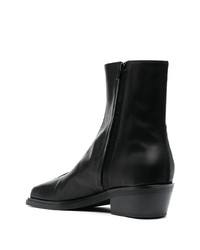 Bottes de loisirs en cuir noires Y/Project