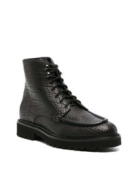 Bottes de loisirs en cuir noires Doucal's