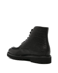 Bottes de loisirs en cuir noires Doucal's