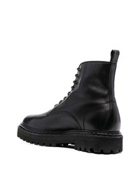 Bottes de loisirs en cuir noires Officine Creative