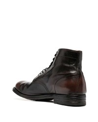 Bottes de loisirs en cuir noires Officine Creative