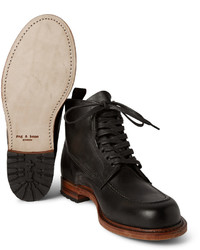 Bottes de loisirs en cuir noires Rag and Bone