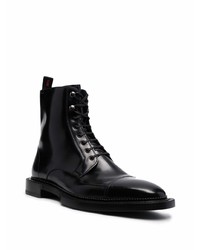 Bottes de loisirs en cuir noires Bally