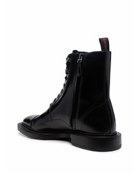 Bottes de loisirs en cuir noires Bally