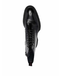 Bottes de loisirs en cuir noires Bally