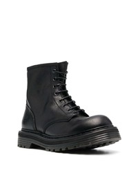 Bottes de loisirs en cuir noires Premiata