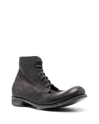 Bottes de loisirs en cuir noires A Diciannoveventitre