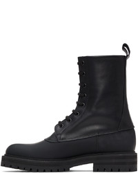 Bottes de loisirs en cuir noires Common Projects