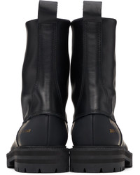 Bottes de loisirs en cuir noires Common Projects