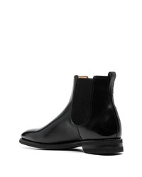 Bottes de loisirs en cuir noires Bally