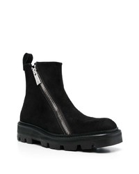 Bottes de loisirs en cuir noires Gmbh