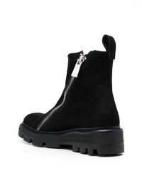 Bottes de loisirs en cuir noires Gmbh