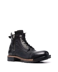 Bottes de loisirs en cuir noires Moma