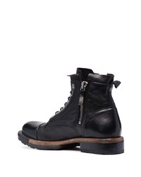 Bottes de loisirs en cuir noires Moma