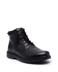 Bottes de loisirs en cuir noires Geox