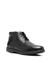 Bottes de loisirs en cuir noires Geox