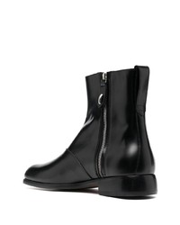 Bottes de loisirs en cuir noires Our Legacy