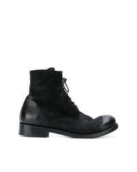 Bottes de loisirs en cuir noires The Last Conspiracy