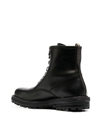 Bottes de loisirs en cuir noires Officine Creative